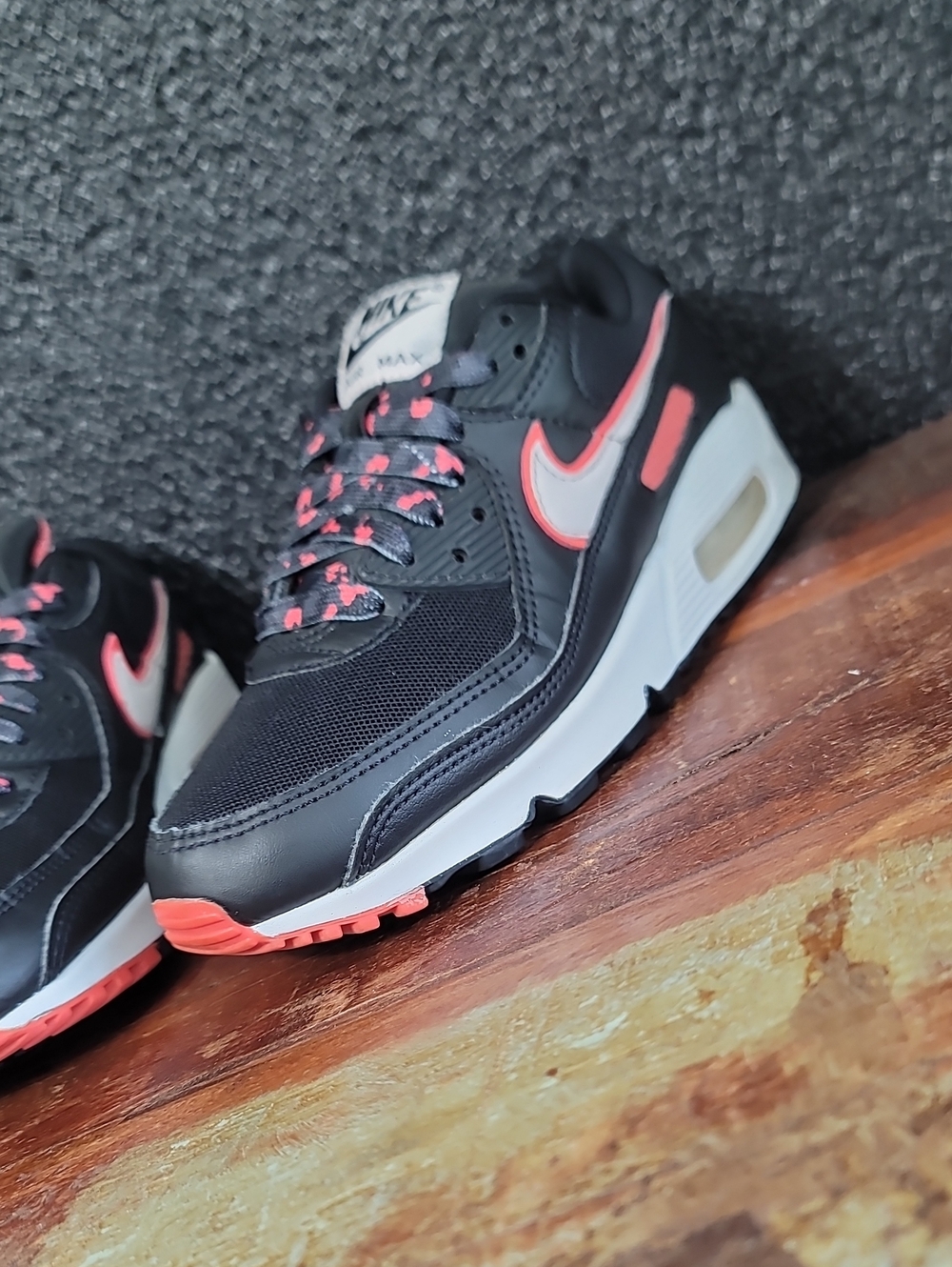 🔥 Nike Air Max 90 "Light Soft Pink Black" Wmns 7 Great Condition Fast Shipping - Picture 7 of 12